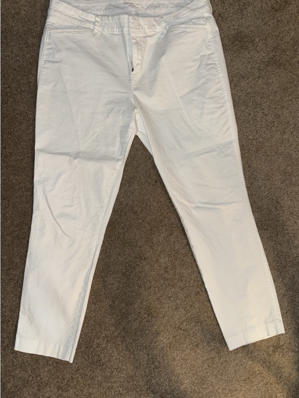 Old Navy White Skinny Pants